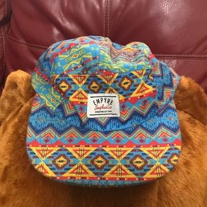 Empyre colorful 5 panel hat/ skateboard hat